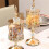 Intage Clear Storage Jar with Lid, Elegant Nuts Candy Containers Storage Box, Snack Container, Decorative Jar 4