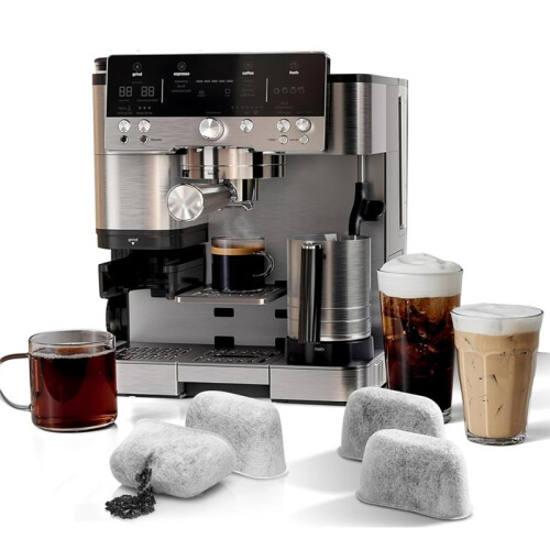 Water Filter Inserts for  Luxe Cafe ES601,8Pack Replacement Charcoal Filters for  Coffee Maker Accessories 1