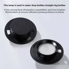 LED Moss Plant Light - D15 USB Eco Bottle Lamp, Ventilated Hydroponic Aquatic Terrarium Grow Light 10W