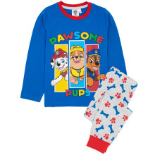 Paw Patrol Long Sleeve Long Leg Pyjama Set (Boys Blue)