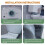 Kit de Acoplamento de Tanque de Vaso Sanitário de 3 Polegadas para Vaso Sanitário, Compatível com Peças de Vaso Sanitário  4 da American 3