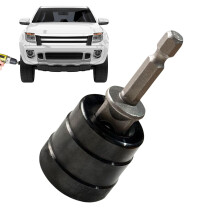 Car Jack Adapter with HeavyDuty RustProof Socket, MultiAngle Adjustment for Vehicle and RV