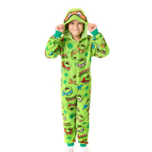 (7-8 Years) Teenage Mutant Ninja Turtles Onesie (Boys Green)