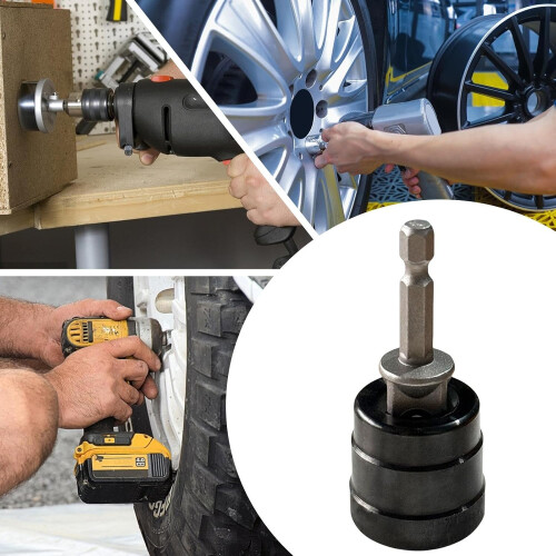 Car Jack Adapter with HeavyDuty RustProof Socket, MultiAngle Adjustment for Vehicle and RV 2