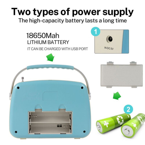 Rádio  Multifuncional Vintage com Design Retrô e Conectividade USB BT  FM AUX, Ideal para Casa e Escritório A 1