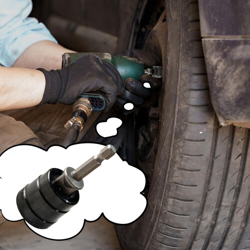 Car Jack Adapter with HeavyDuty RustProof Socket, MultiAngle Adjustment for Vehicle and RV 1