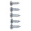 1 Par de Moldura de Farol Dianteiro de 7 Polegadas Cromada Redonda para   1990-2016 90 110 127 1983-1990 Capa de Moldura de Farol 6
