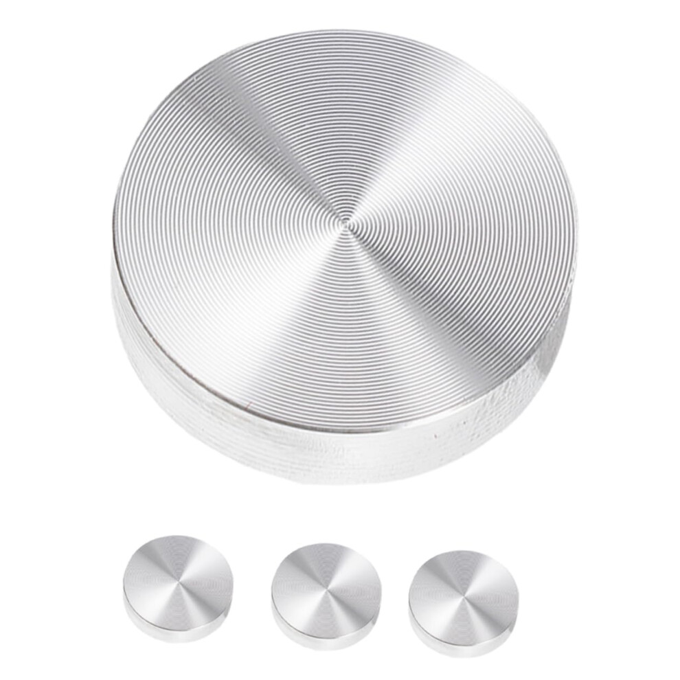 Glass Table Protector Â 4Pcs Aluminum Alloy Round Spacer Discs For Furniture, Prevents Slipping 9169991109671