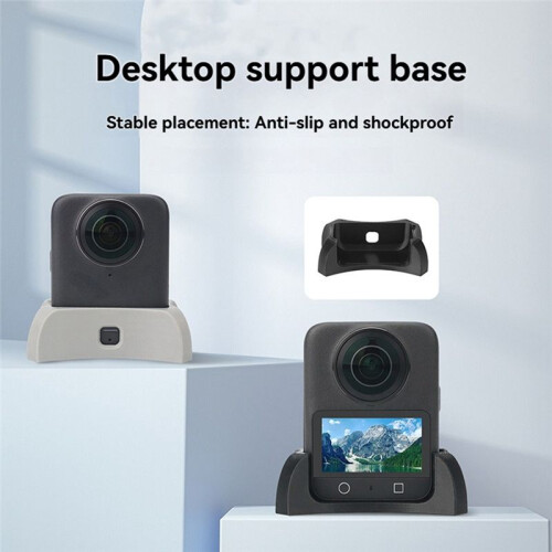 For  Osmo 360 Silicone Desktop Base Non Slip Fixed Bracket Protective Base for  Osmo 360 Camera Accessories B