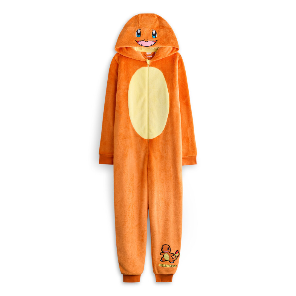 New Pokémon Boys (9-10 Years) Pokemon Onesie (Unisex Kids ) Orange