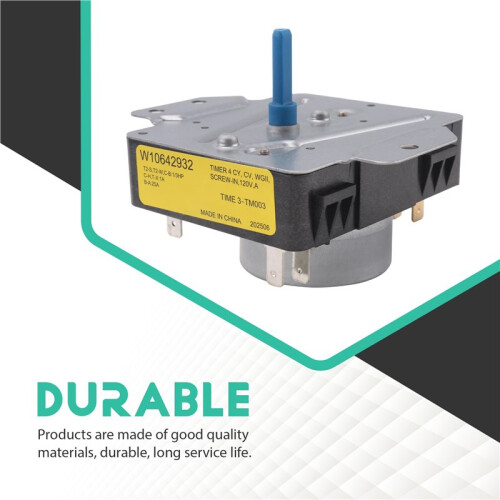 For   / W11409801 W10642932 Dryer Washer Timer 115V/60Hz 1