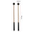 1 Pair Glockenspiel Mallets Xylophone Mallets with Smooth Wood Handles for Percussion Instruments 8