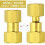 CGA-320 to CGA-580 Adapter, Carbon Dioxide Bottom to Argon Nitrogen Regulator Flowmeter Thread Converter 4