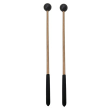 1 Paar Glockenspielschlägel Xylophonschlägel mit glatten Holzgriffen für Schlaginstrumente