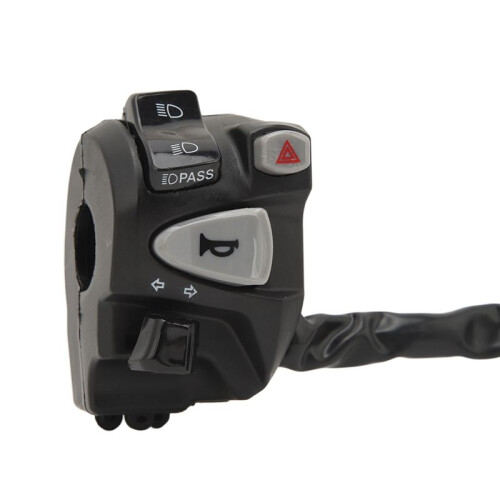 Handlebar Assembly 22mm Handlebar Assembly High Low  Hazard Light Turn Control for Click 125 150 2