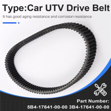 5B4-17641-00-00 ATV Drive Belt V-Belt for Grizzly 700 2007-2023 Rhino 660 Viking Vi Yxc700 4x4 3B4-17641-00-00