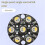 SK6812 RGBW Round Full Color Black Single Point Single Control Ring Development Board 7 Bit DC5V 4