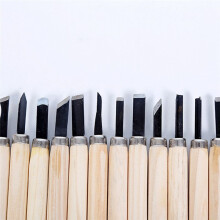 12pcs Wood Carving Chisels Set for Basic Cutting and Detailed Woodworking DIY Hand Tools Gouges Kit
