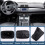 Car Automatic Gear Shift Knob Boot PU Leather Dust Cover 25167524978 for  X5 E53 2000-2006 5
