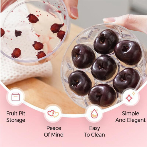 7 Holes  Fruit Kitchen Pitter Remover Olive Corer Remove Pit Tool Fruit Vegetable Tools  Pitter Kitchen 1