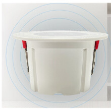 3-Calowe Pasywne Głośniki Sufitowe 4-Omowe, Muzyka w Tle do Kina Domowego, Dźwięk Stereo, Wbudowany System Audio