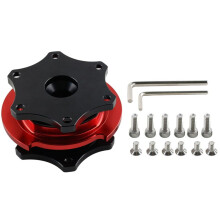 Diâmetro Do Adaptador Do Cubo Do Volante de Liberação Rápida Fácil Instalação e Remoção para Ferramenta de Modificação de Carro