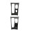 Car Center Control Gear Shift Panel Gear Shift Trim Frame 51169164485 for  X5 E70 X6 E71 E72 LHD Black 6