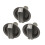 1Set/3Pcs Car Heater Control Knobs UB9B61195 UB9C61195 for  Ranger PK 2009-2011 Air Conditioner Control Knobs 9