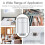 Tuya Zigbee 3.0 Termostat Radiatorventil  TRV Programmerbar Temperaturkontroll för Alexa  Home Gateway 4