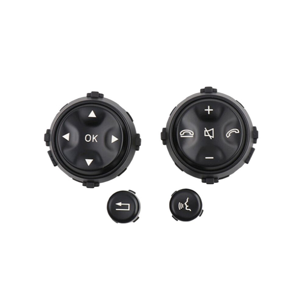 Car Multifunction Steering Wheel Button For S-Class W221 2006-2009 Cl W216 2007-2013 Car Accessories Black 6031070662335