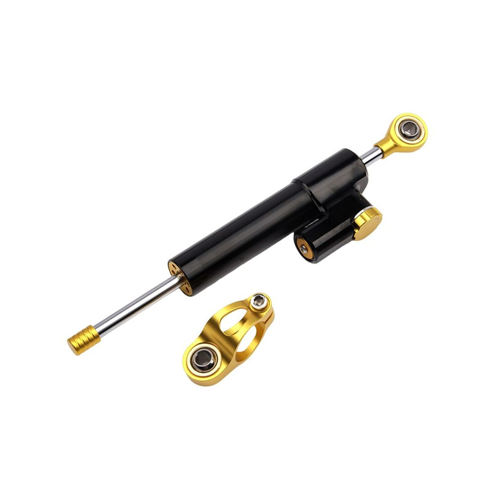 Motorcycle Direction Damper Steering Stabilize Safety Control For Black/Gold 6031070677384