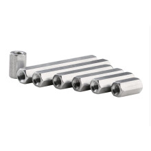 Aluminum Alloy Hex Spacer M2.5x5mm Dual Pass Threaded Rod Connector for RC Drones Cars 20mm