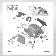 1612307980 Air Conditioning Blower Resistance Module for 308 408 508 308S 4008 5008