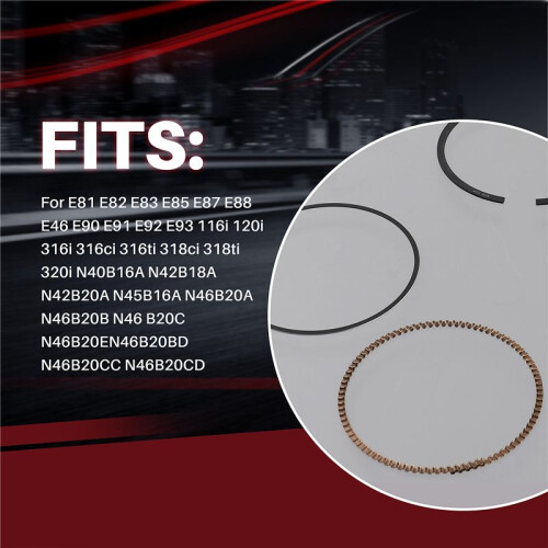Piston Rings Assembly Kits for  120i 320i E82 E83 E85 E87 E88 E46 E90 E91 E92 E93 11257541469 11257556435 2