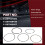 Piston Rings Assembly Kits for  120i 320i E82 E83 E85 E87 E88 E46 E90 E91 E92 E93 11257541469 11257556435 7