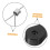 2pcs Retractable Laptop Cable Lock with HeavyDuty Wire for Travel and Home AntiTheft Security 3