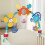 Baby Stroller Activity Arch Toy with MultiSensory Play and Teether for Infant Car Seat 2