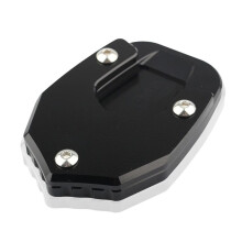 Motorcycle Kickstand Foot Side Stand Extension Enlarger Plate Pad for GSX-S1000 GSX-S 950 GSX-S1000 KATANA(Black)