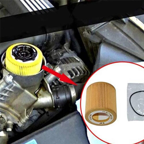 Engine Oil Filter Hu816X for  E60 E82 E88 E90 E92 E93 09106015 11427541827(10PCS) 2