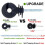 Elektrozaunspanner Inline-Spanner Drahtspanner Elektrozaun-Isolator Einschraubisolator 7
