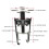 Universal Engine Overhead Valve Spring Compressor Valve Remover Installer Tool Valve Spring Keeper Tool 7