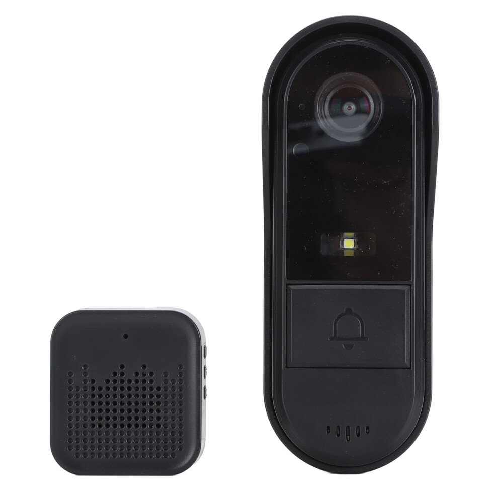 1080P Video Doorbell With Twoway Audio, Night Vision, Ip67 Waterproof Wifi Camera For Outdoor 9169991110141