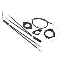 Bike Gyro Brake Cables Front + Rear (Upper + Lower) with Spinner Rotor Kit, for Gyro Systems and 20inch Bikes