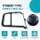 For   MK5 MK6 Car Air Conditioner Panel CD Panel Central Control Panel Frame Cover Trim 1K0858069,1KD 858 069 6