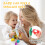 Baby Stroller Rattle Toy Banana Plush with 3