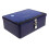 Rectangle Iron Storage Box with Lock Desktop Organizer Keepsakes Box Lockable Storage Container Desktop Sundries Cards Storage Box 1