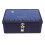 Rectangle Iron Storage Box with Lock Desktop Organizer Keepsakes Box Lockable Storage Container Desktop Sundries Cards Storage Box 2