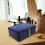Rectangle Iron Storage Box with Lock Desktop Organizer Keepsakes Box Lockable Storage Container Desktop Sundries Cards Storage Box 5