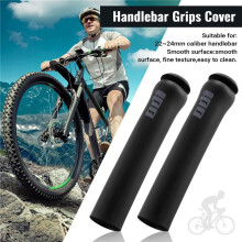 ODI PoignéEs de Guidon en Silicone de PoignéE de VéLo Vtt Absorbant les Chocs Doux Accessoires de VéLo de Montagne Noir