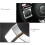 För    Compass Cherokee 2011+ Bilinteriör Rattdekoration Cover Trim Ramdekaler 6
